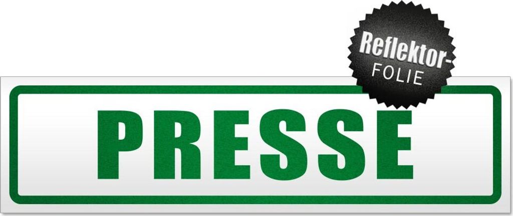 Presse Magnetschild Schild magnetisch