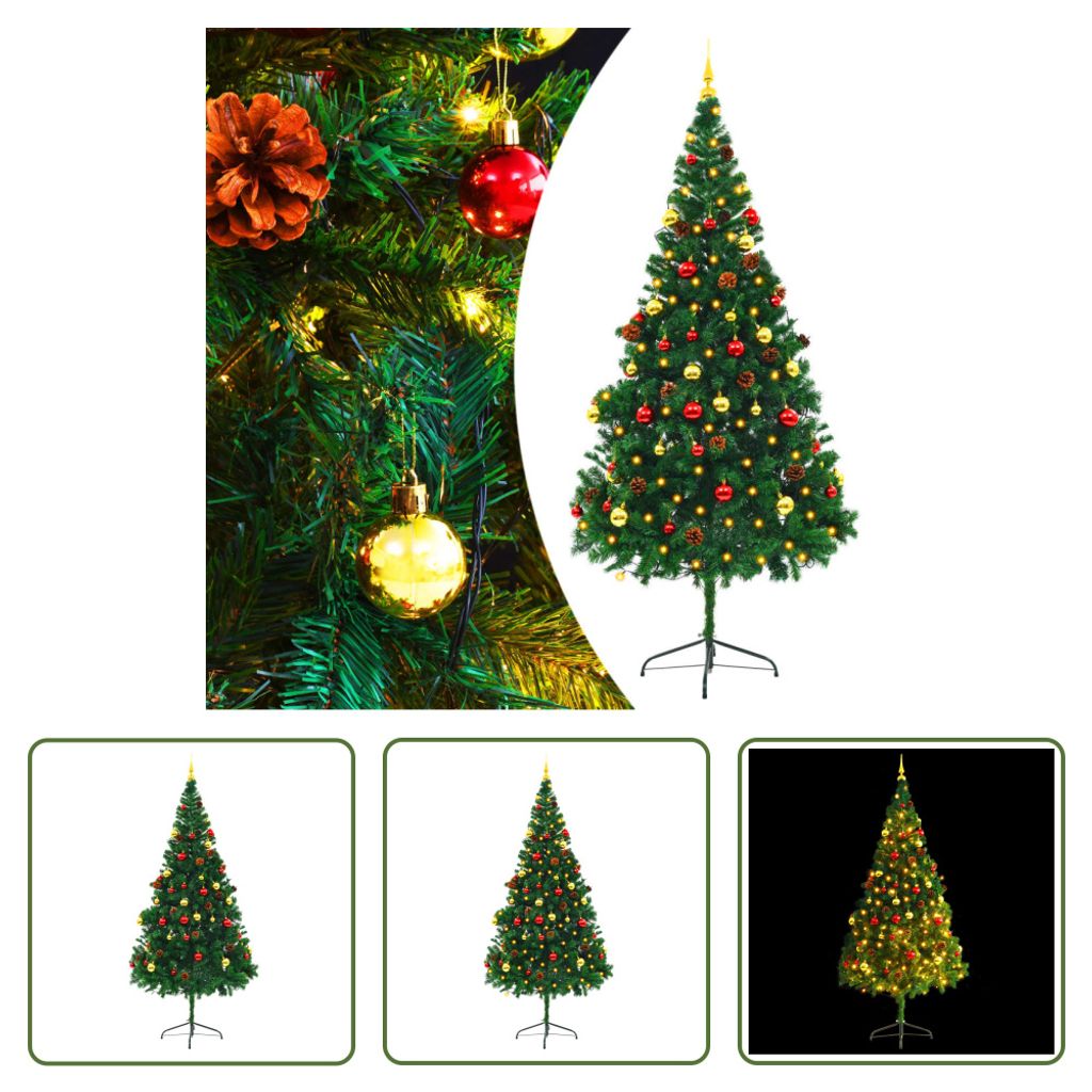 Toyland® - Gonna per albero di salice, decorazione natalizia (argento, 56 cm
