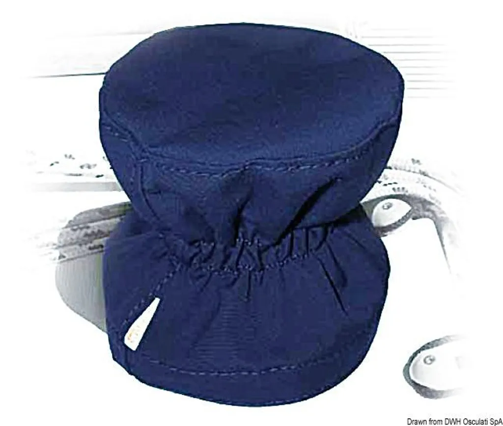 Couverture de treuil pour stockage extérieur 315 x 290 mm bleue souple