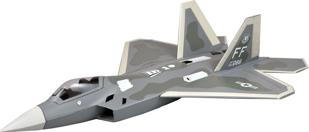 Amewi AMXFlight F-22 Raptor Jet EPO ARF grau Produktbild 