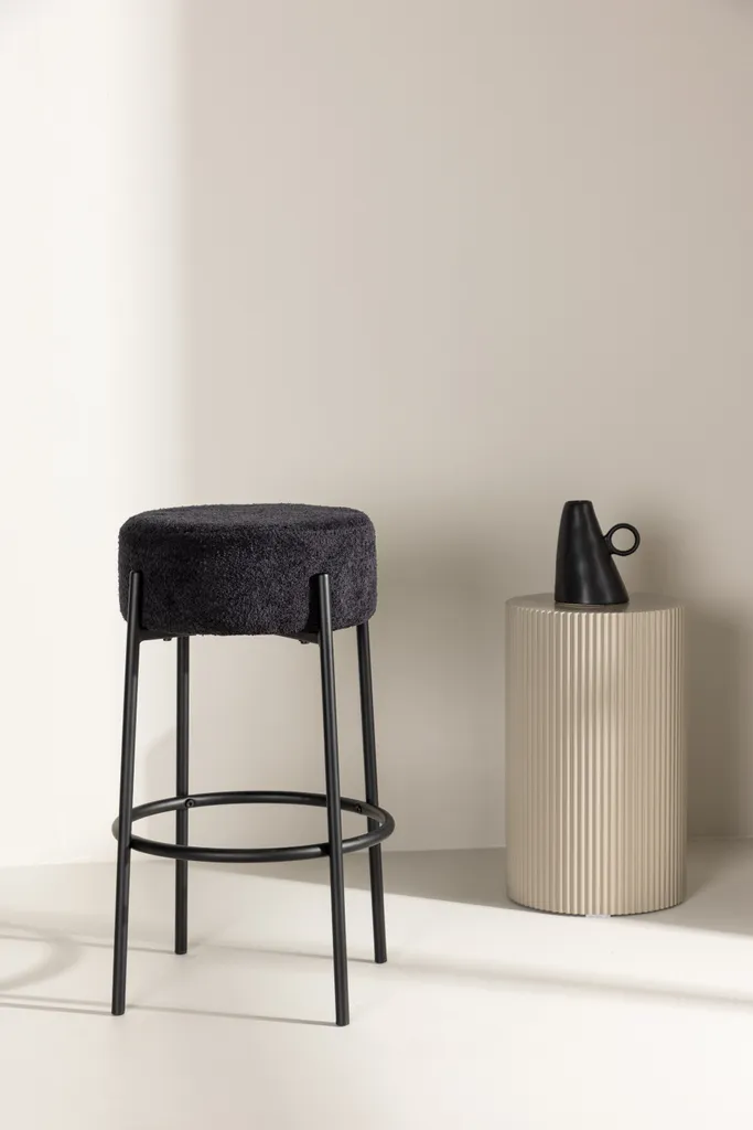 Venture Design Tucson Barhocker Noir - Tabouret de Bar Design Chic - 8