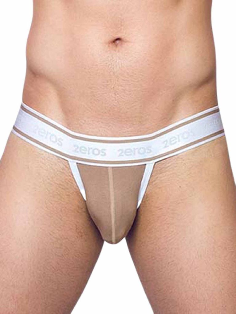 2EROS - Herren Thongs Unterwäsche - Titan Thong Amphora Brown - 1x Größe S