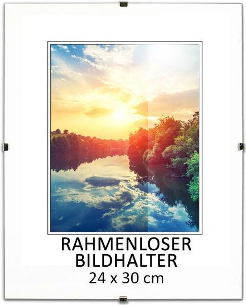 MG Design Bezrámový obrazový rám, klipový rám 24 x 30 cm - Obrázek produktu 
