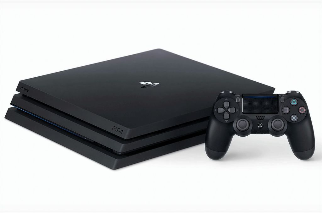 Sony PlayStation 4 Pro Konsole mit 1 TB - Farbe: Schwarz Produktbild