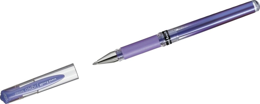 Gelroller Uni-Ball Signo UM 153 metallic-violett Packung mit 12 Stück