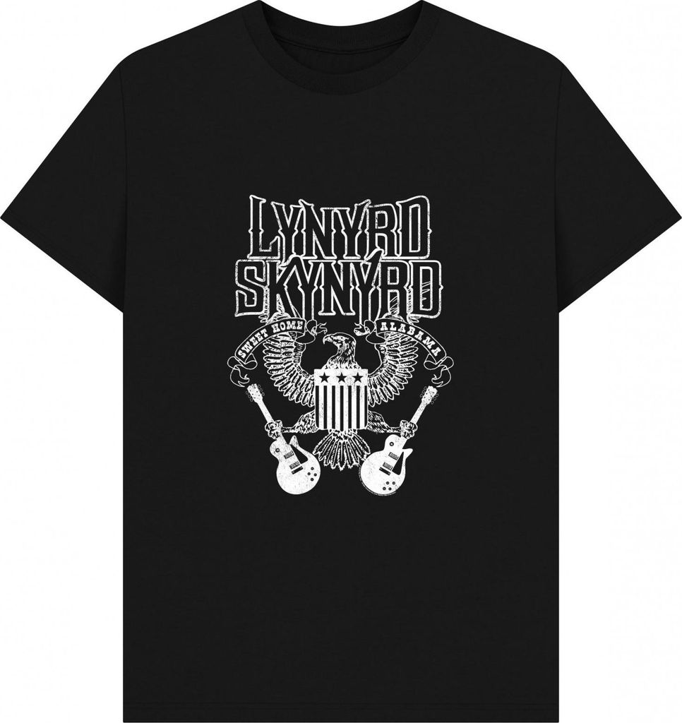 Lynyrd Skynyrd - "Sweet Home Alabama" T-Shirt für Herren/Damen Uni PN1505 (S) (Schwarz)