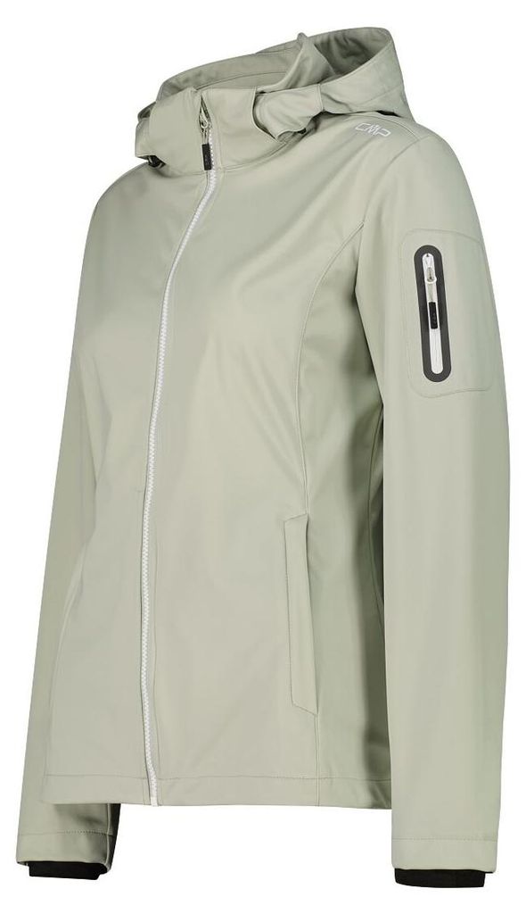 Woman Zip Hood Light Softshelljacke 39A5016 38 grün - Farbe Produktbild 