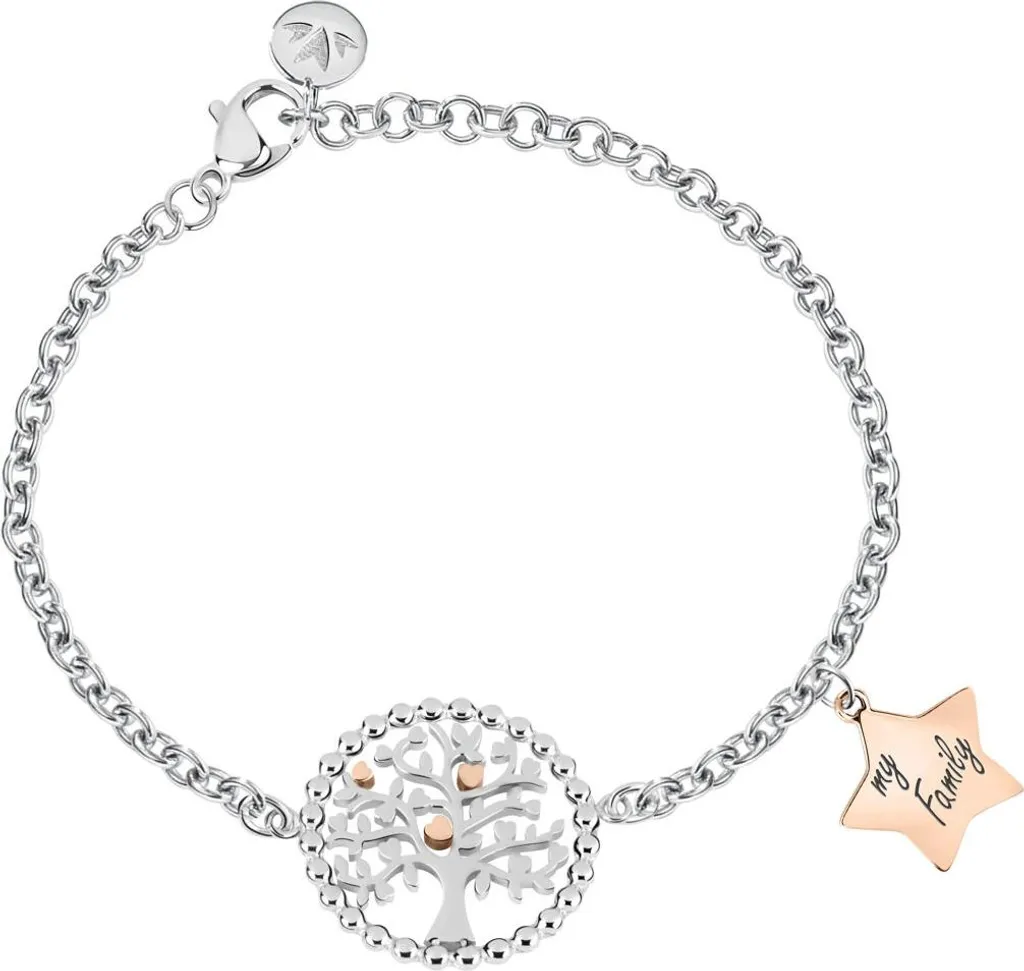 Bracelet Arbre de vie Vert en Acier - Cadeau Femme Idéal pour Anniversaire