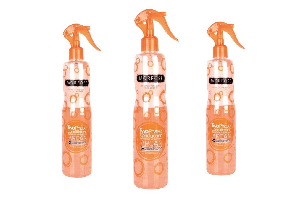 3er Pack Morfose Argan 2 Phase Leave in 400ml Spray Produktbild 