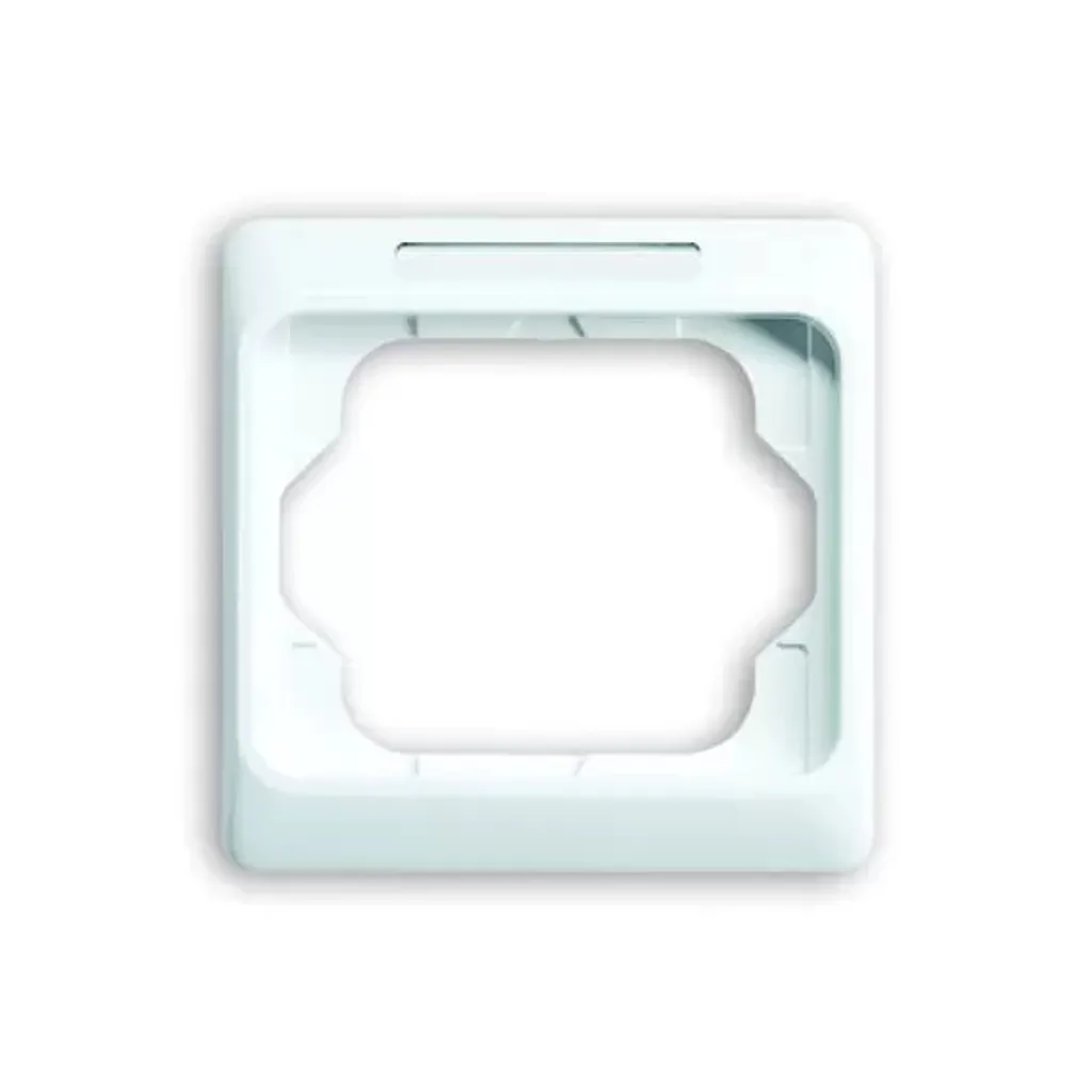 Busch-Jaeger 1721 NSKA-24G Cadre blanc studio brillant haute résistance