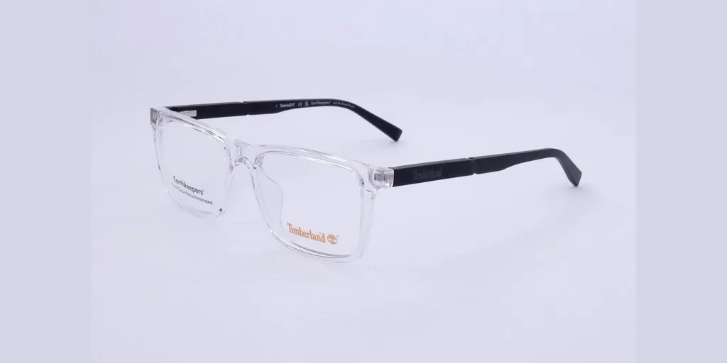 Monture de lunettes de vue Timberland TB1840-H pour Homme en Crystal