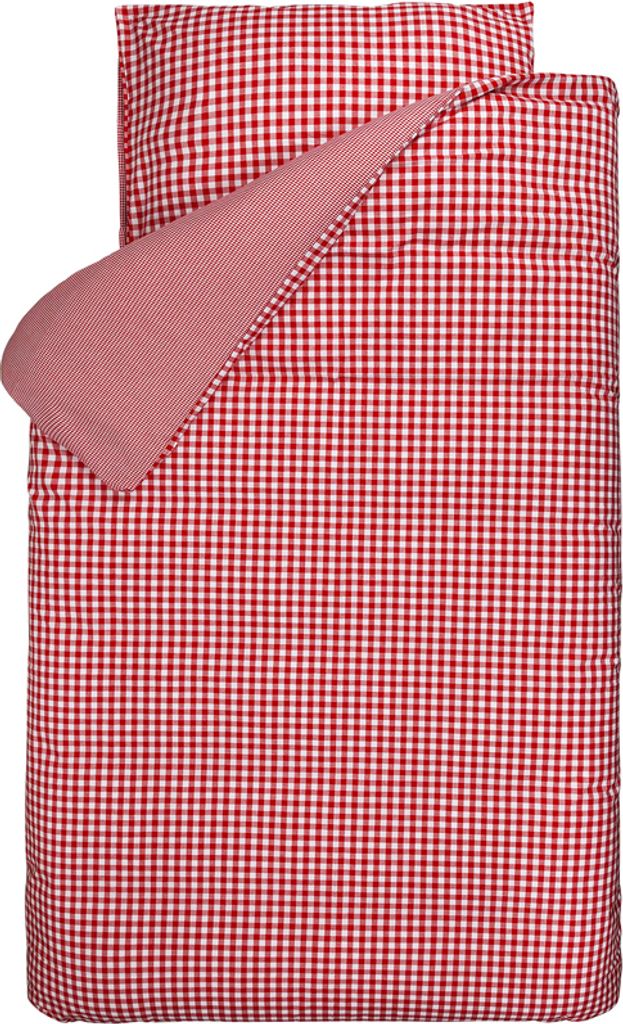 Bink Bettwäsche BB Karo rot 135 x 200