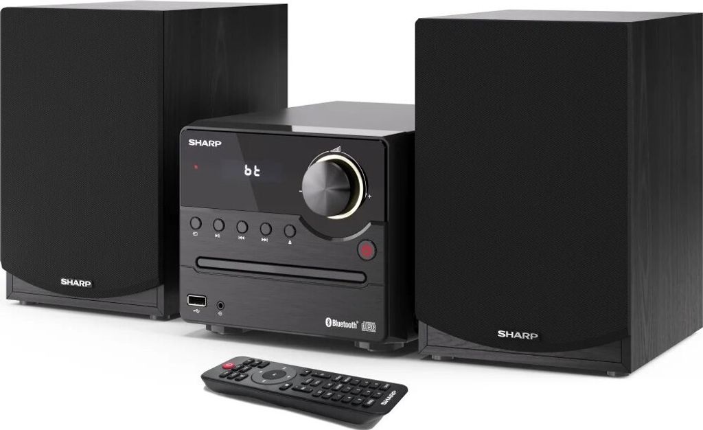 SHARP XL-B512BK SHARP XL-B512BK HiFi-Anlage 45 W Obrázok produktu 