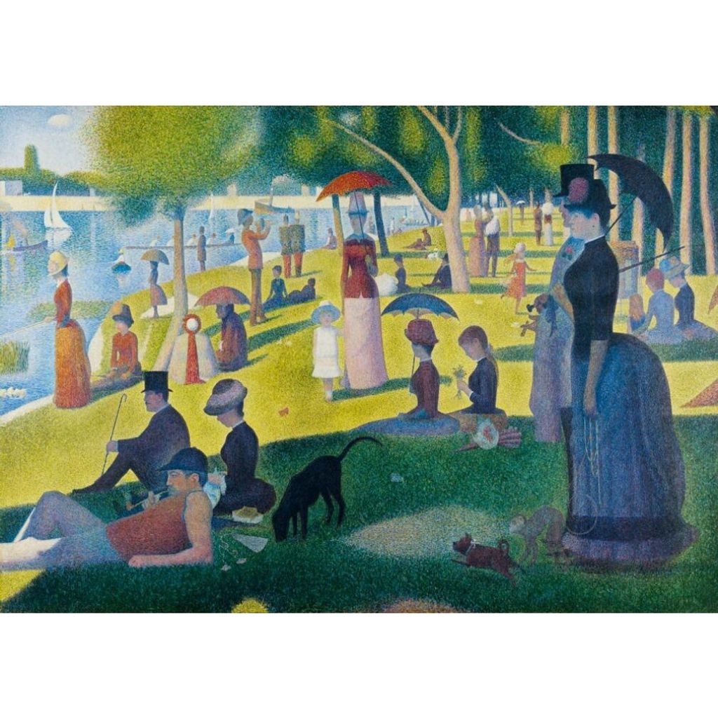 BLUEBIRD Puzzle Sonntagnachmittag auf der Insel La Grande Jatte 1000 Teile