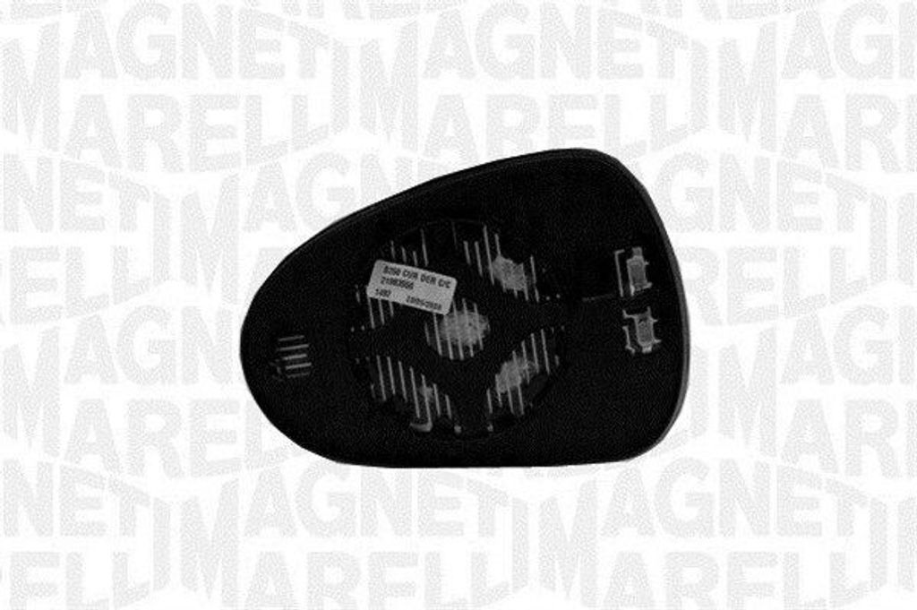 MAGNETI MARELLI 351991307890 - OE 6J0857521D Außenspiegelglas, links für Leon (1P1), Ibiza (6J, 6P), Exeo (3R)