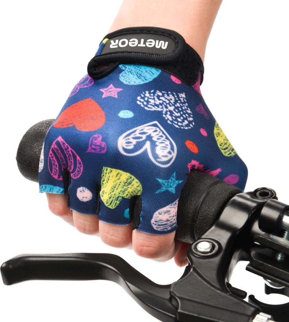 Meteor Kinder Fahrradhandschuhe, Bike Gel BMX Handschuh,