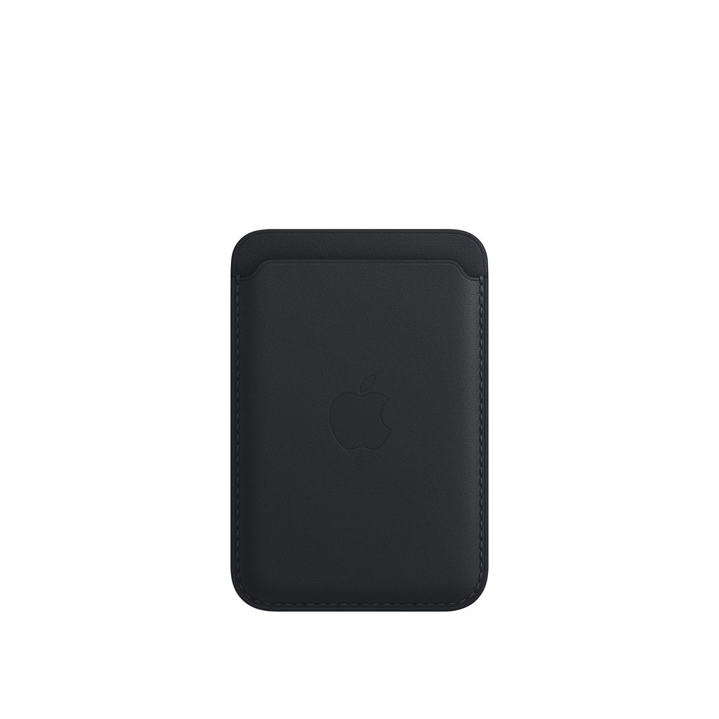 Apple iPhone Leather Wallet for MagSafe A2688 Midnight Neu Produktbild 1