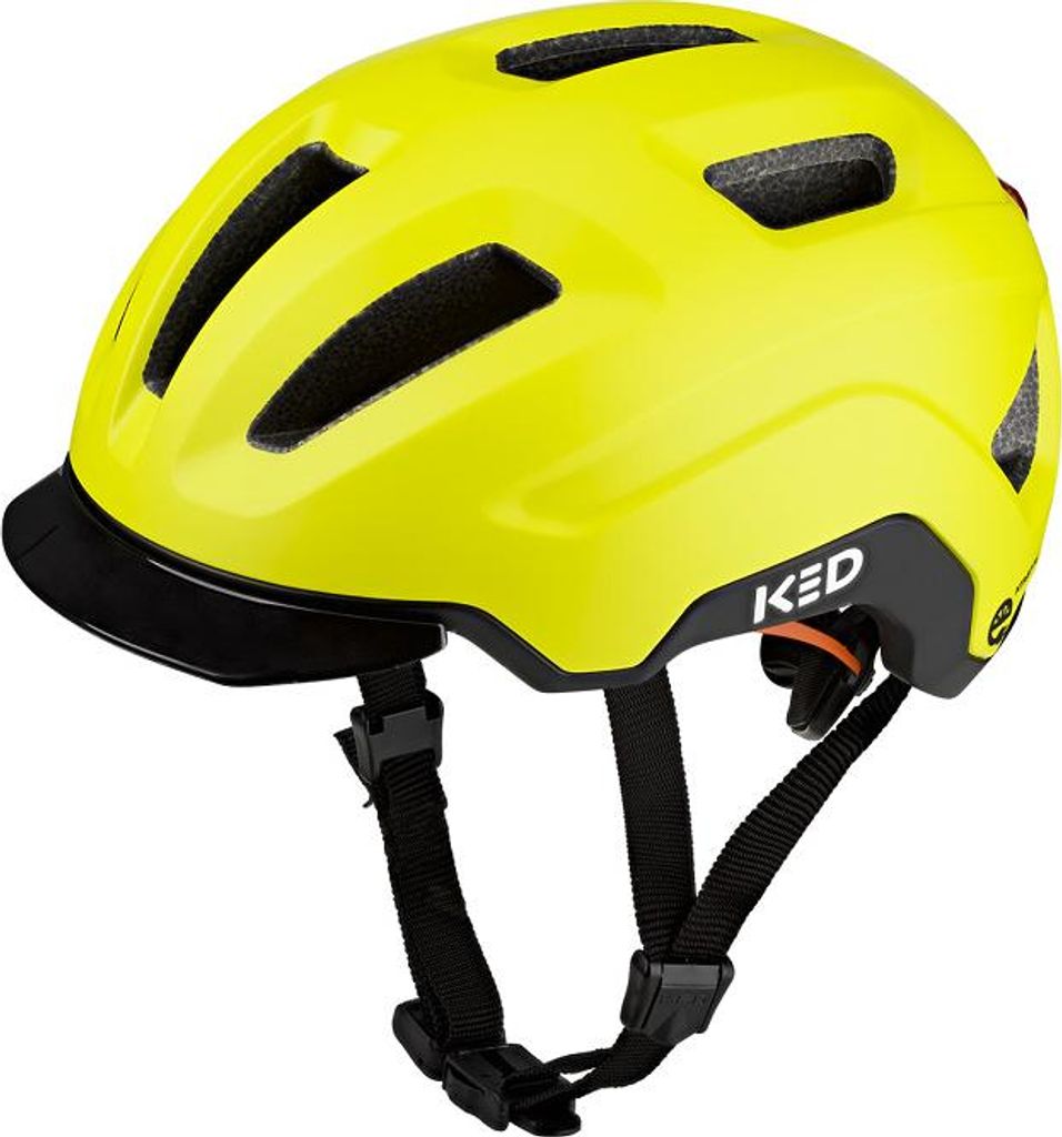 Fahrradhelm KED Pedalon L (59-63cm)   matt gelb Produktbild 