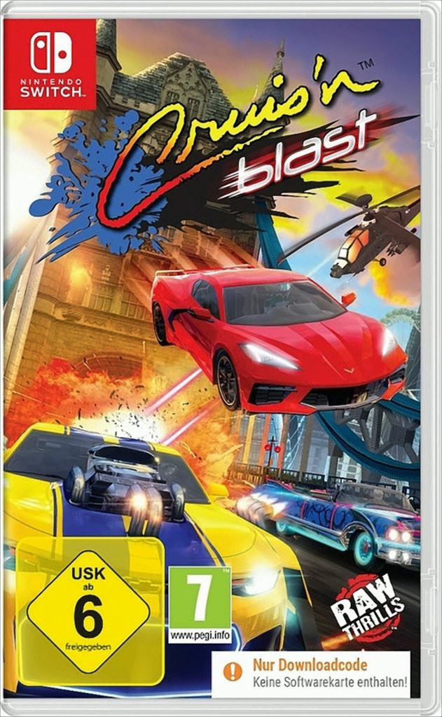 Cruis'n Blast (Code in a Box) (Nint. Switch) Produktbild 