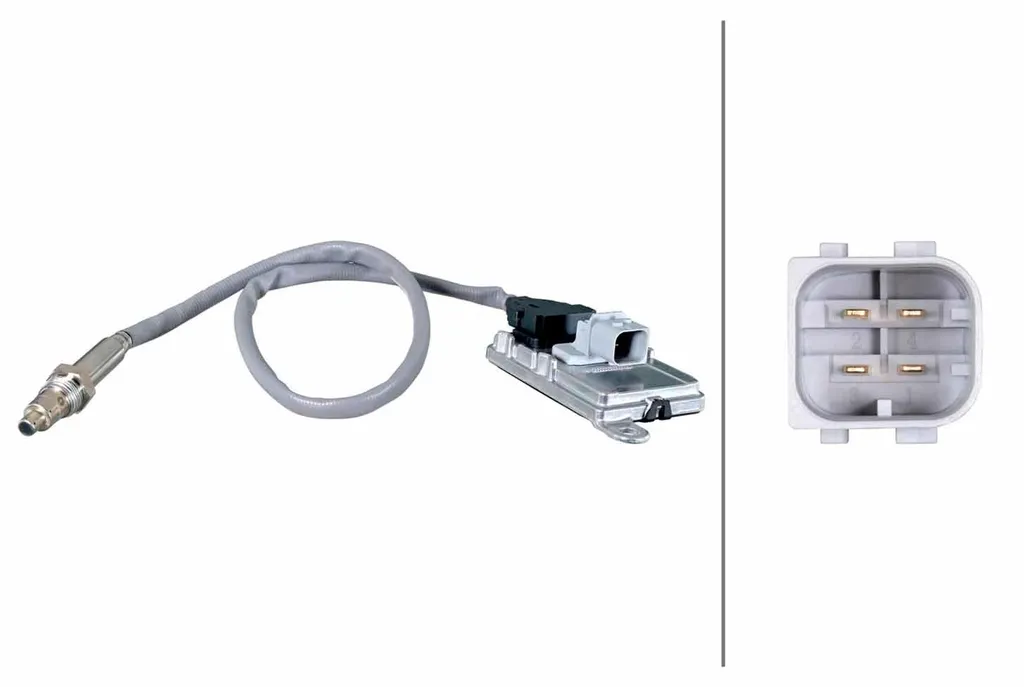 Capteur NOx 24V M20X1,5 HELLA 4 pôles pour système SCR Mercedes Actros