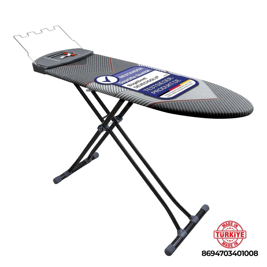 Bügelbrett, Bügeleisen Ablage, Bügelbrettbezug 40x140cm, Produktbild 
