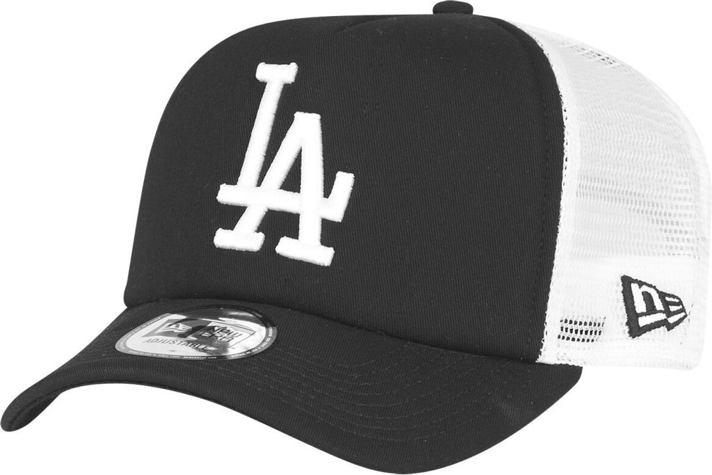 New Era A-Frame Trucker Cap Los Angeles Dodgers black/white Produktbild 