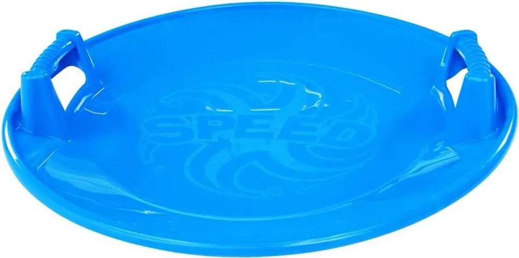 Luge pelle Assiette glissante Bleu 66,5 cm en PP haute résistance