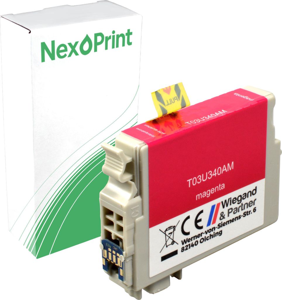 Druckerpatrone kompatibel zu Epson C13T03U340 603 magenta Expression Home XP-2100, Epson XP-3100, Epson XP-4100, Epson XP-5100