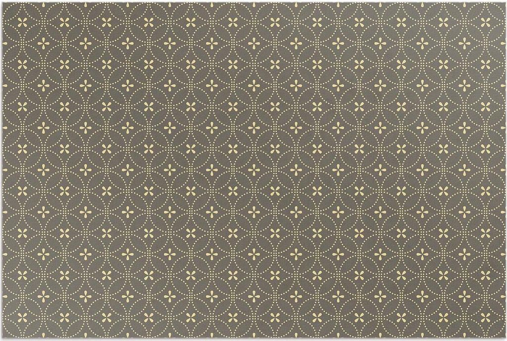 Modisches Muster aus stilvollen Kreisen – Vinylteppich – 80x120 cm – Outdoor Teppich – Terrasse – Wetterfest – Modern