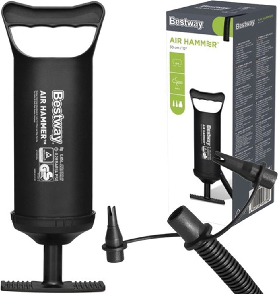 Bestway 62002, Šliapacia pumpička, Nafukovacie, Čierna, Obrázok produktu 