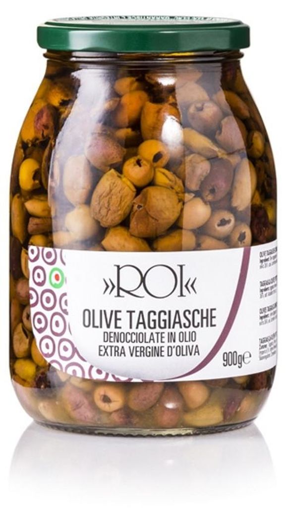 Olifové olivy Taggiasche, bez jadra, 900 g - ROI Obrázok produktu 