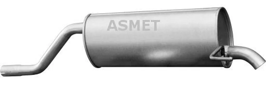 Remplacer le silencieux arrière Fiat Grande Punto avec ASMET OE 51782327