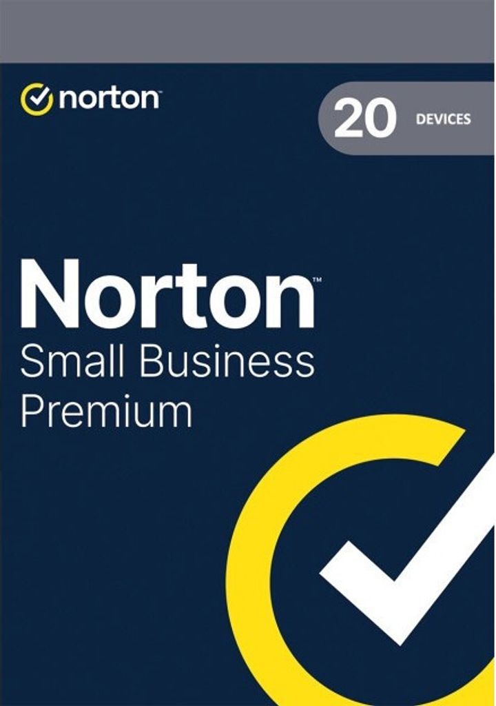 Norton Small Business Premium | Antivirus 20 dispositivi | 500GB backup | 12 mesi