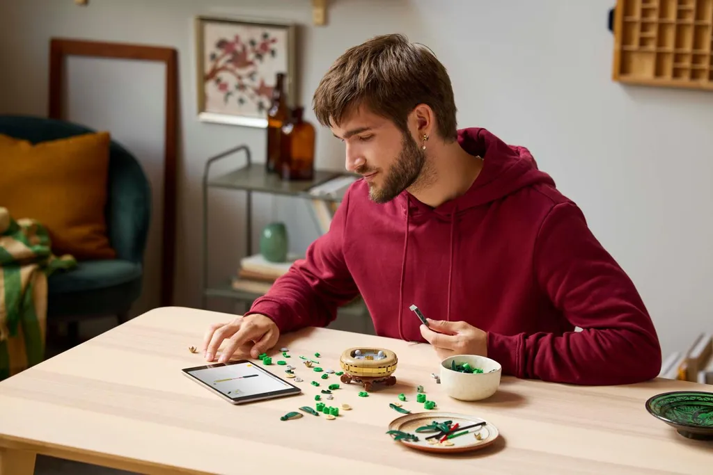 LEGO 10344 Botanicals Bambou de la Chance, Kit de Construction Déco Zen - 25