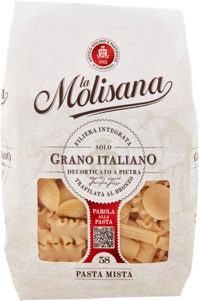 Pâtes Misto Corto n°58, 500 g - La Molisana Image du produit 