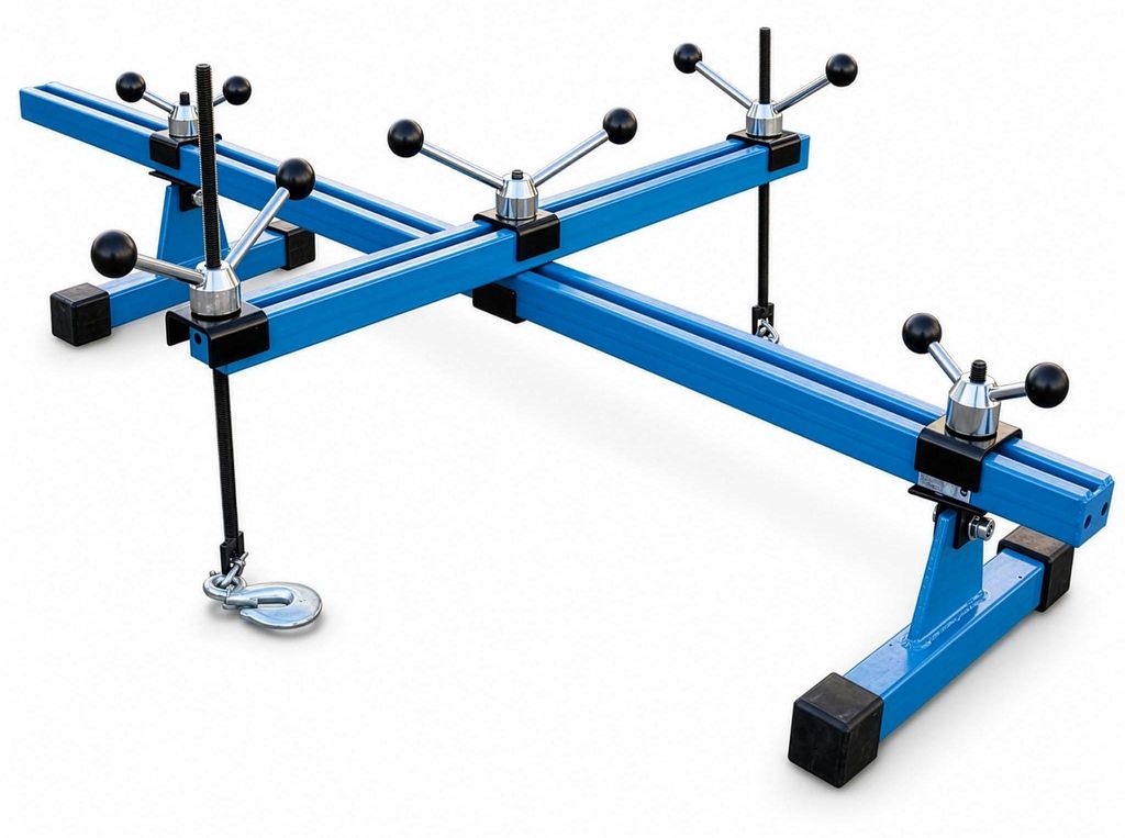 Wiltec Motortraverse Motorhalter 500 kg mit Querträger, Produktbild 
