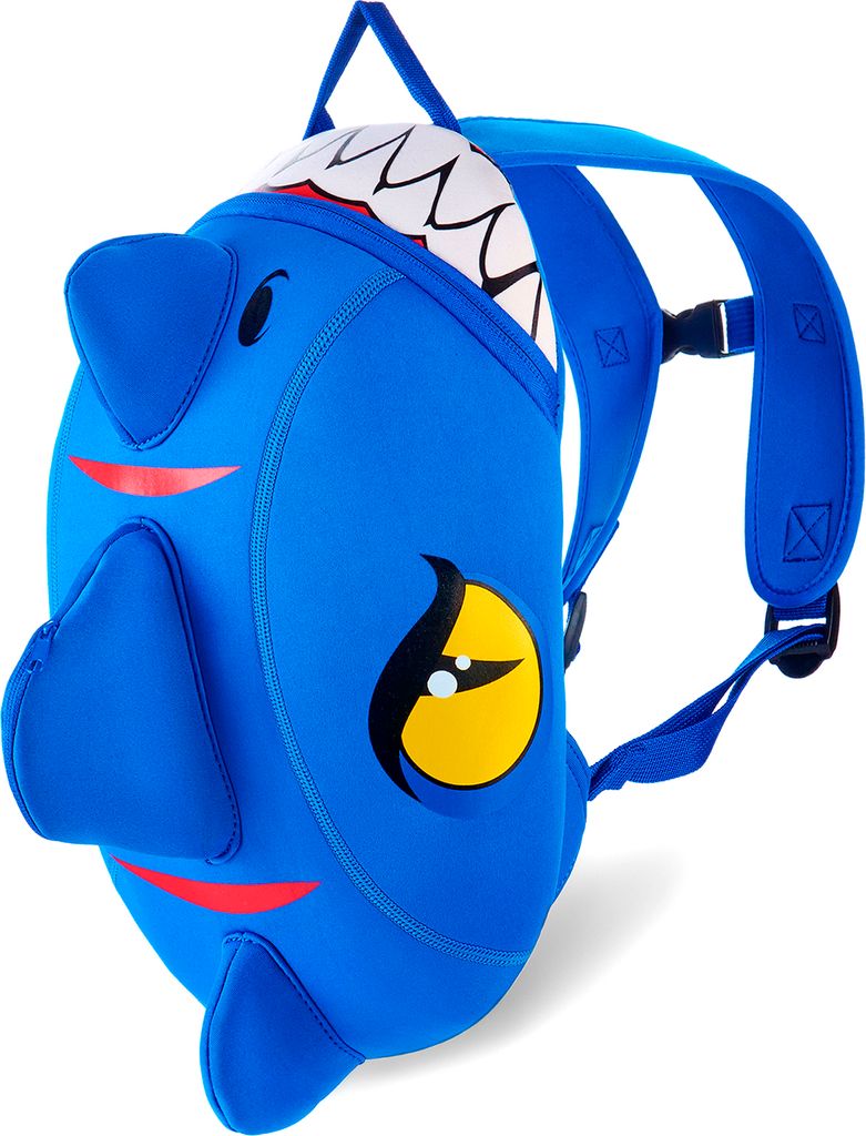Kinderrucksack |Blauer Dino |Crazy Safety| und