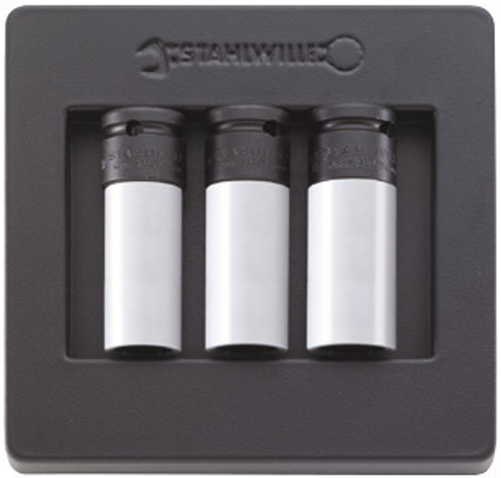 STAHLWILLE IMPACT-Radmutternschlüssel-Satz, lang 1/2 " 3 St.