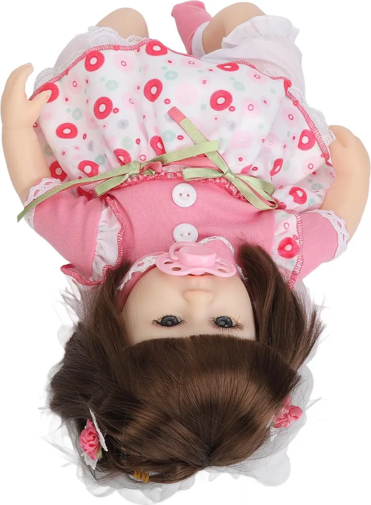 Poupée Reborn haute simulation 42 cm avec articulations flexibles