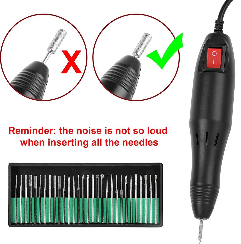 Speed Nagelfräser Elektrisch, Elektrische Nagelfeile Set Produktbild 14