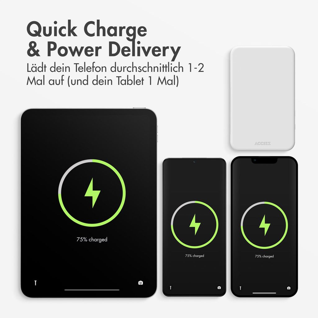 Kintiwe Powerbank 4200 MAh Batteria Esterna Per Cuscino Riscaldante – Accumulatore Portatile - 3