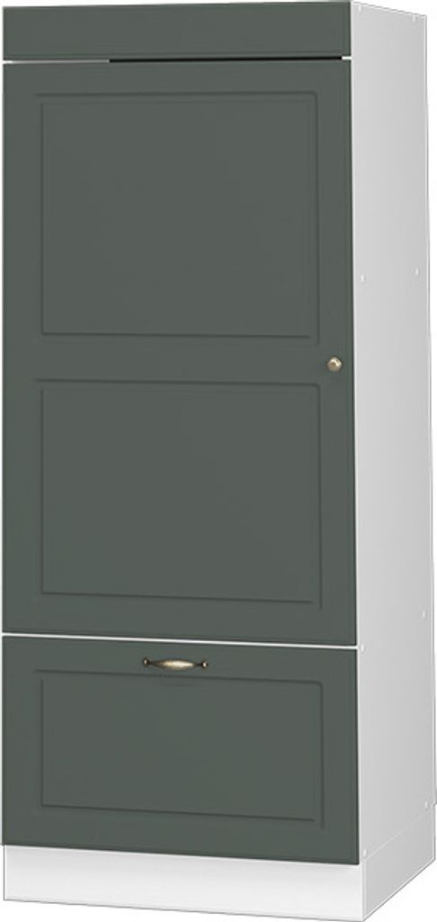 Mikrowellenschrank Vicco Fame-Line Grün-Gold Landhaus 60 cm, Model 38532