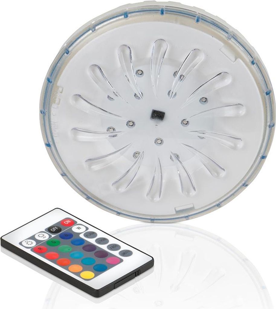 Projecteur LED couleur aimanté + télécommande piscine Image du produit 