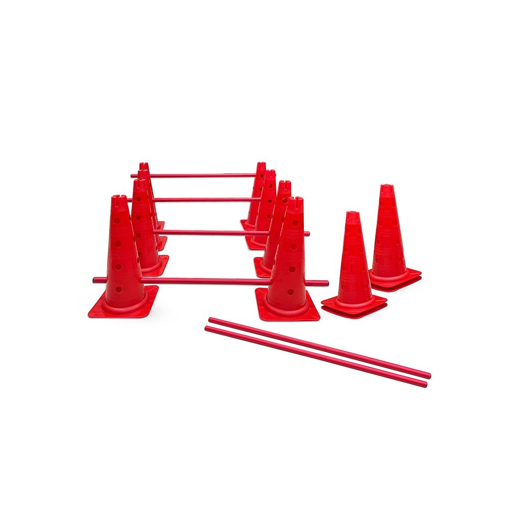 Sport-Thieme Hürden-Set "Kegel", 46 cm