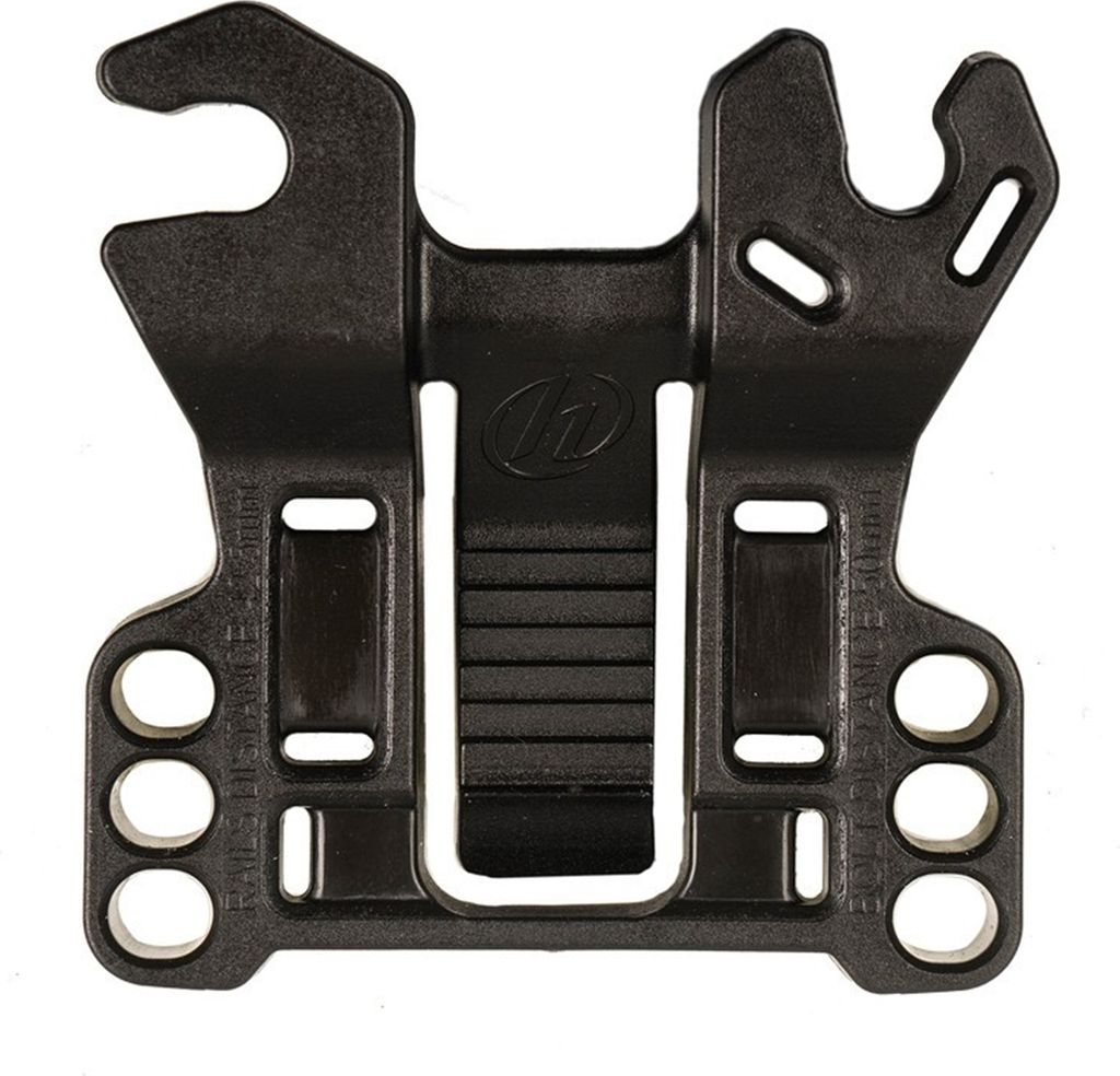 Herrmans 5299-0003 Rail Adapter Herrmans, schwarz