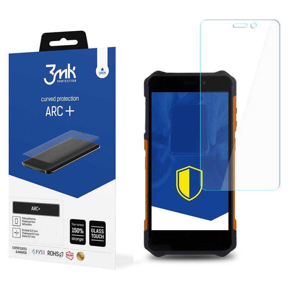 3mk Display Schutzfolie ARC+ für MyPhone Hammer Iron 3 LTE 0,17mm Self-Heal