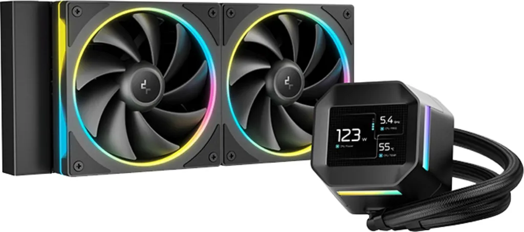 Refroidissement liquide CPU DeepCool LM240 silencieux avec double 12cm