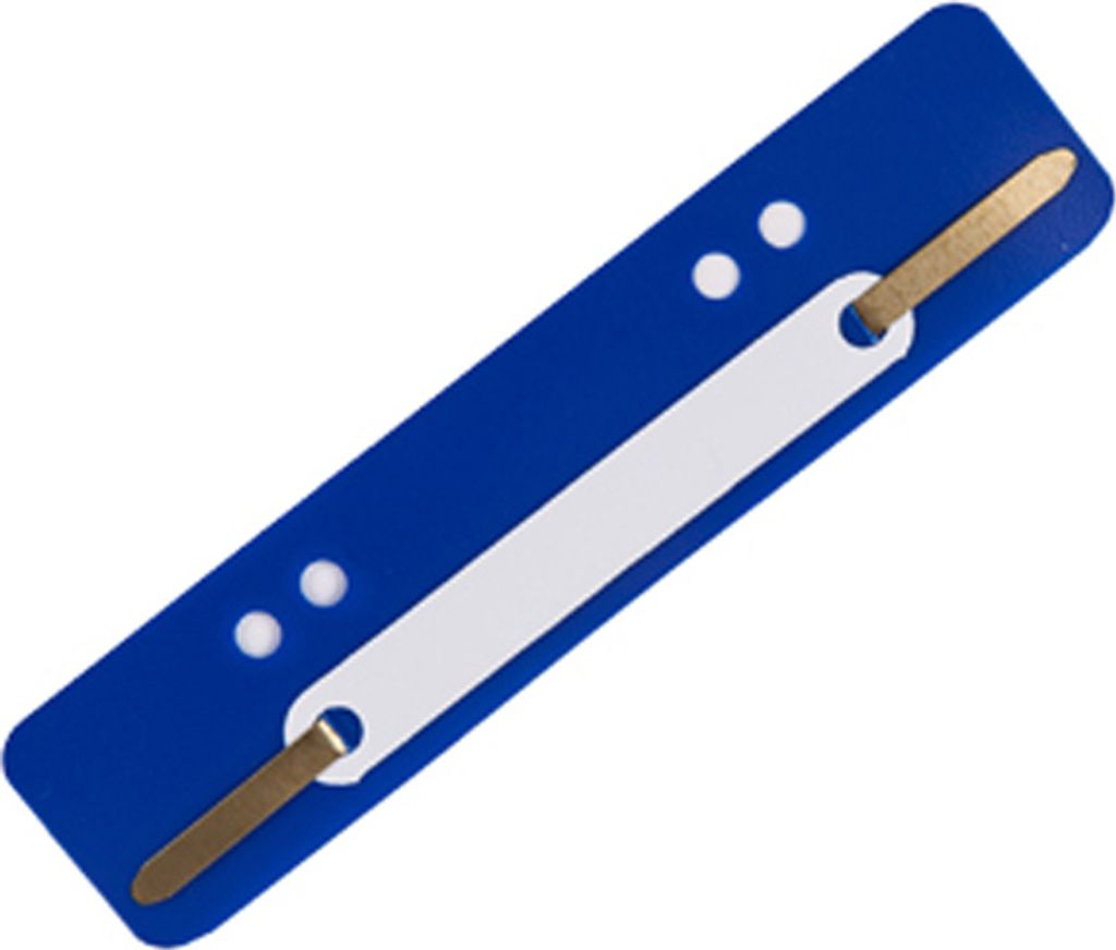 proOFFICE Heftstreifen 34 x 150 mm PP-Folie blau 25 Stück