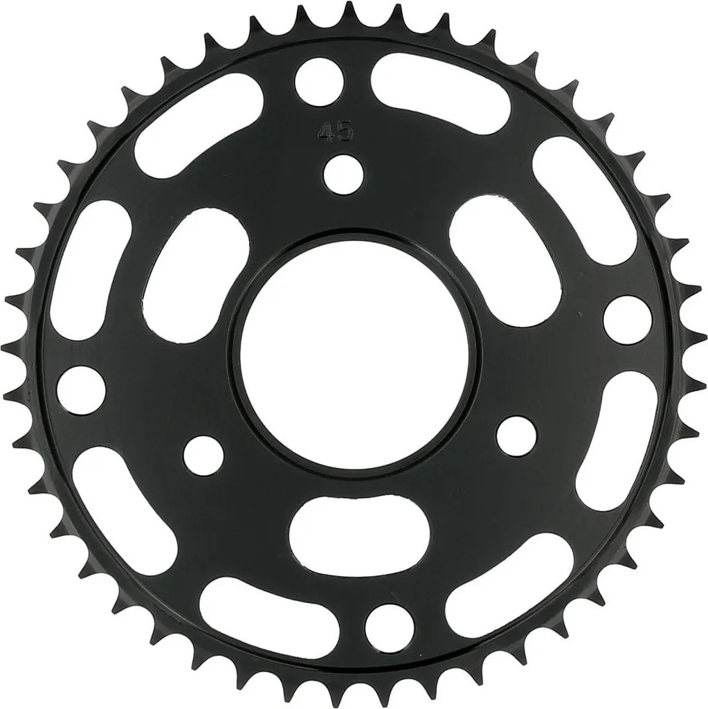 Pignon de sortie de boîte 45 dents en acier trempé pour MZ ES 175-300