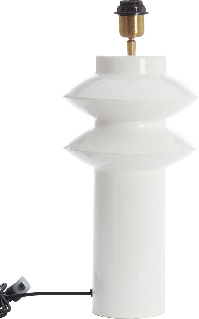 Light & Living - Lampensockel PETCH - Ø22x40cm - Weiß
